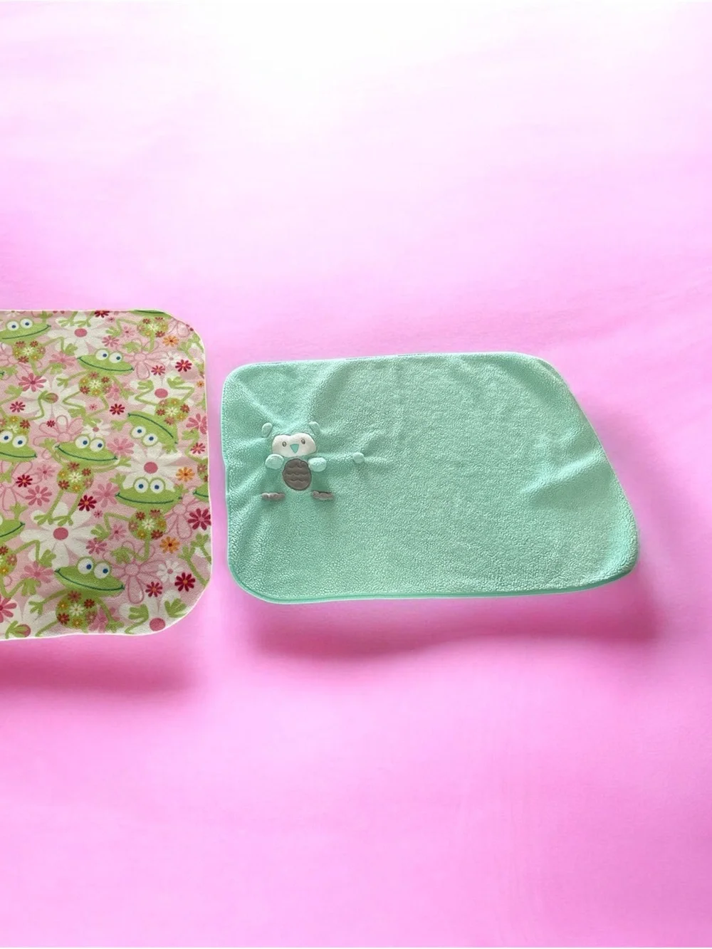vintage frog blanket and my pet blanket mint no damage